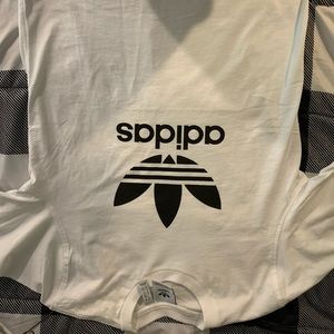 White Adidas T-Shirt